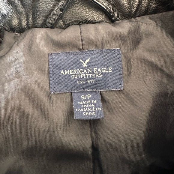 Pleather Jacket - like new! - Picture 4 of 6